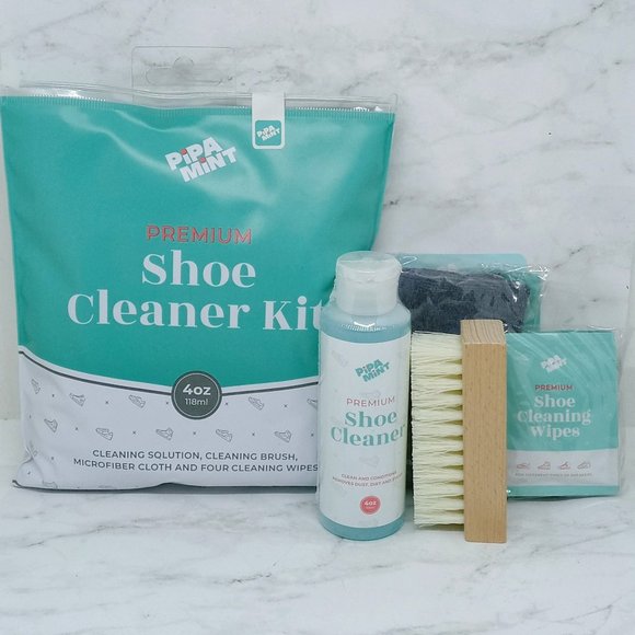 Premium Shoe Sneaker Cleaner Kit By PIPA MINT 4oz - Picture 1 of 3